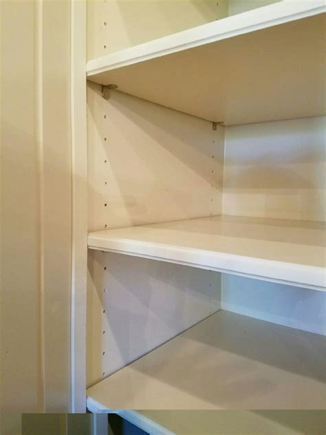 how to adjust shelves in hon steel cabinet|how to adjust cabinet shelves.